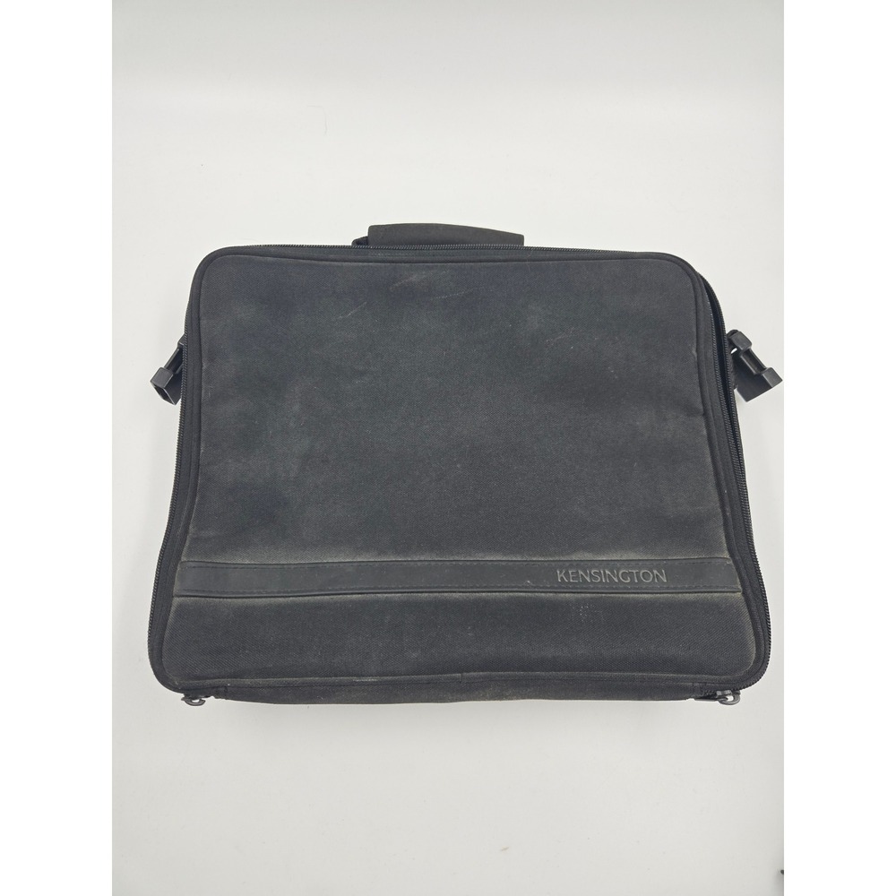 Kensington Laptop Bag Black Ballistic Nylon Padded Carrying Case Briefcase
